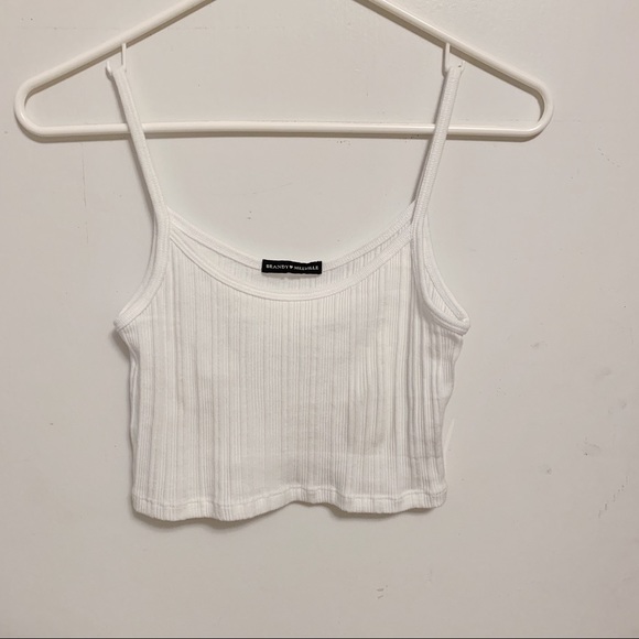 Brandy Melville Tops - Brandy Melville White skylar tank